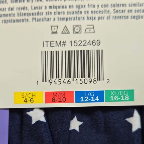Lucky Brand Navy Star Lounge 2 Pack Pants - Picture 6 of 6
